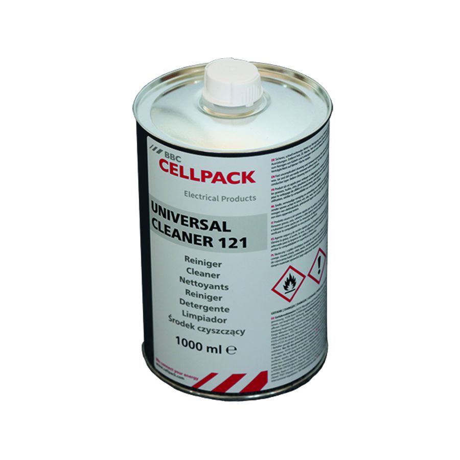 Blik 1 Lt type UNI CLEANER 121 Ontvetter-Reiniger VVE=12