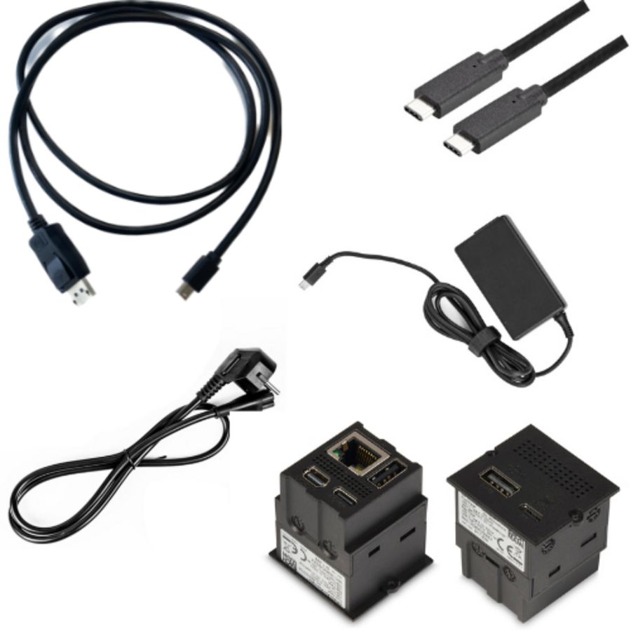 Inzetplaatje Mini Docking Station set v.v. HDMI kabel