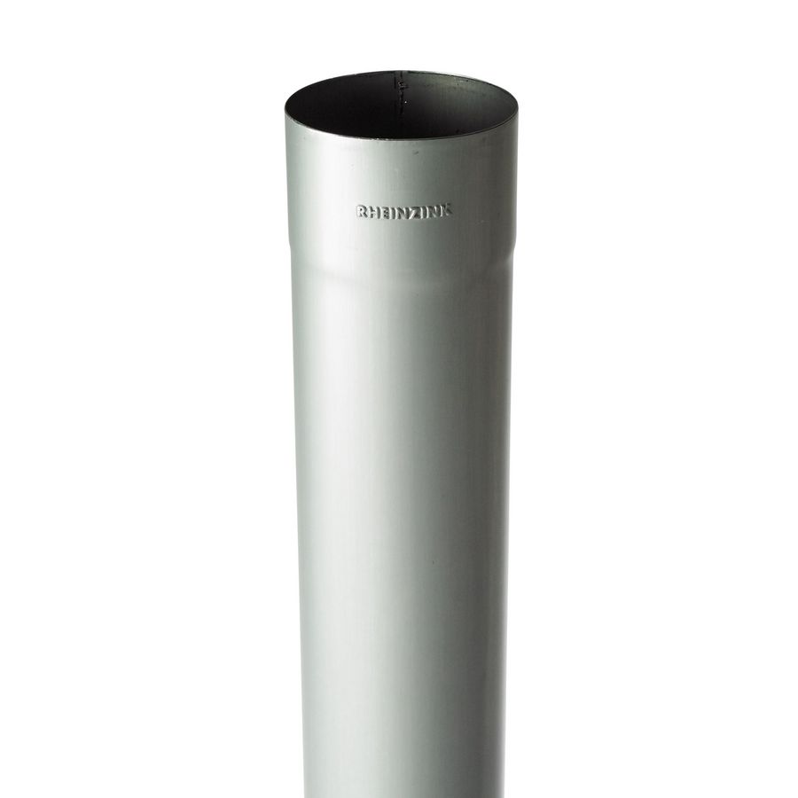 Lengte a 0,5mtr. zinken blue-grey HWA buis gelast 80x0,7mm