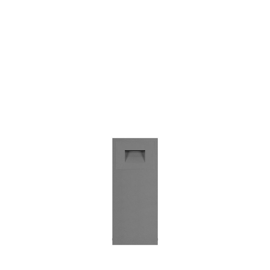 LED-Bollard 2700K 4W statisch asymm. verspreidende Optiek