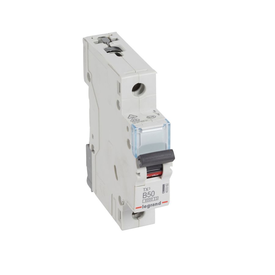 Installatieautomaat MCB TX3 1-polig B-karakteristiek 50A 6000A