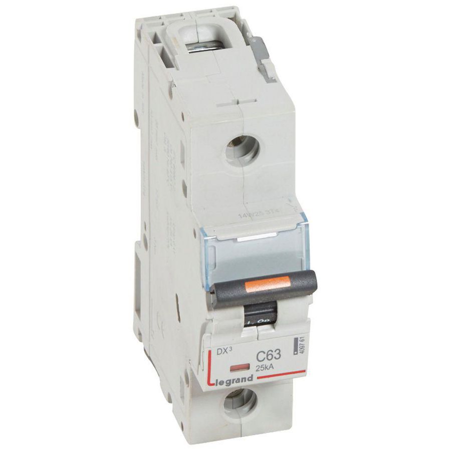 Installatieautomaat 1-polig C-karakteristiek 63A 25kA DX³ DIN
