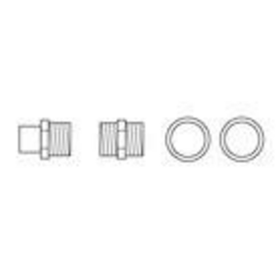 Fittings set voor DN16 buis 0020023067