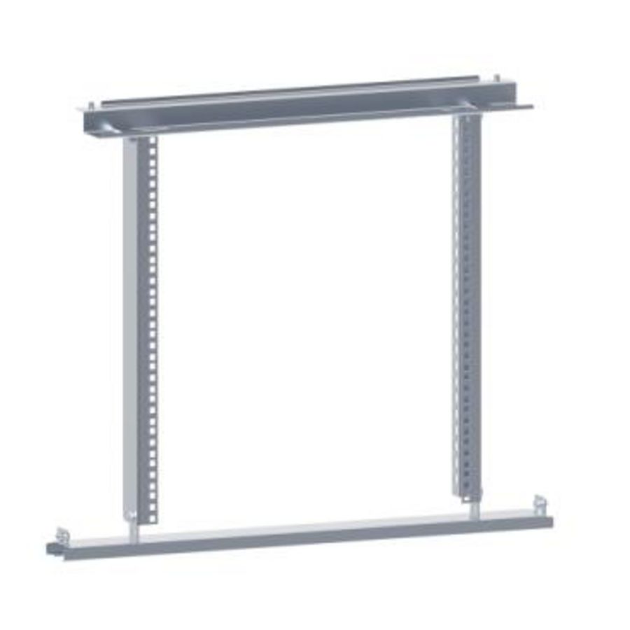 Vast raam voor PLA behuizing 19" 12U 750x750mm RALThalassa