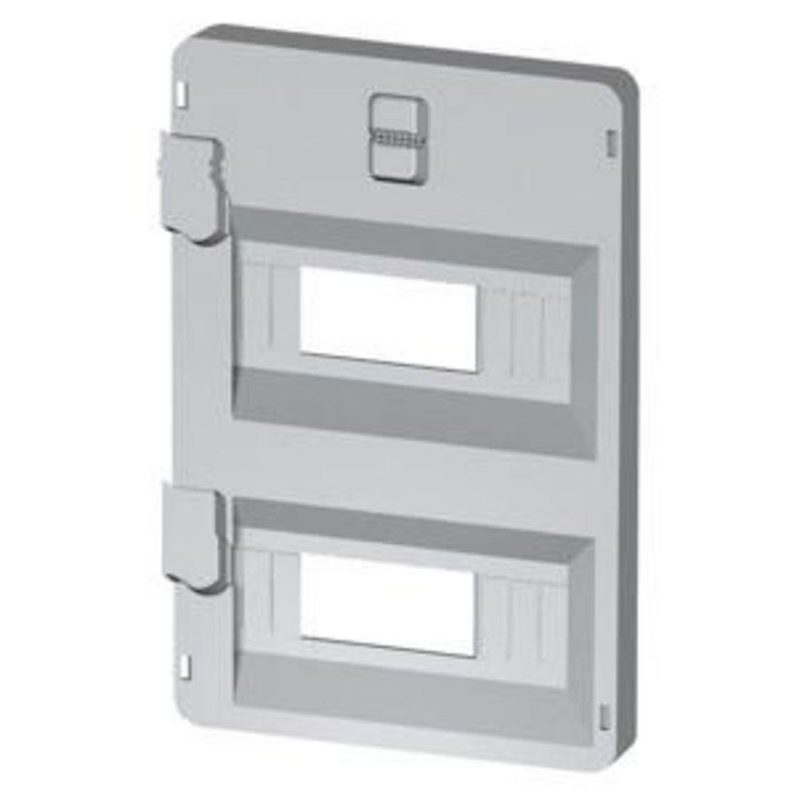 VOORPANEEL VENSTERS 14 MODULE 316x396 KASTEN GRIJS RAL7035
