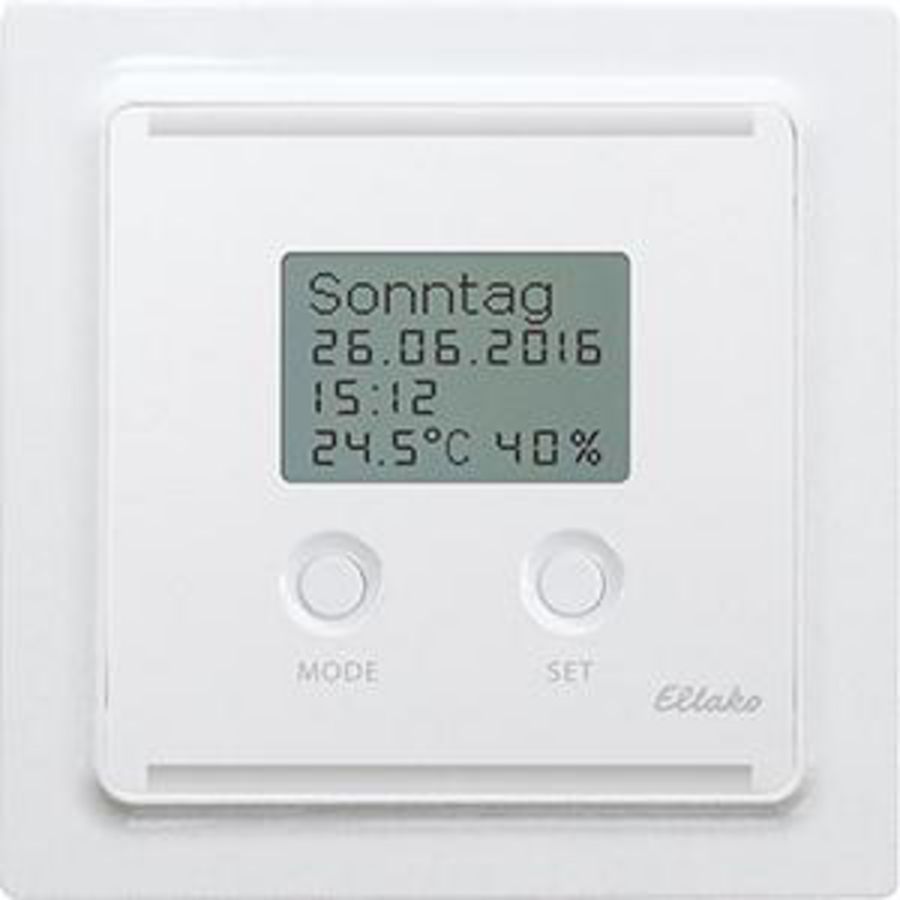 Draadloze EnOcean temperatuur-&luchtvochtigheidssensor m.