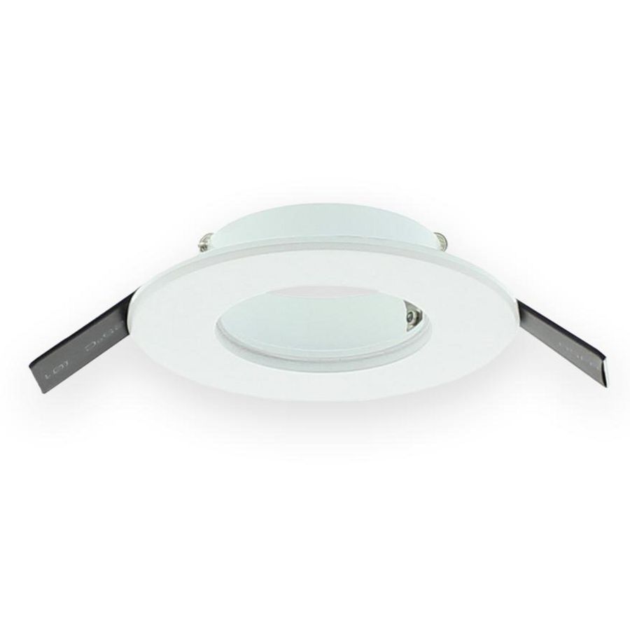 Inbouwarmatuur rond 1voudig 80mm Verona wit