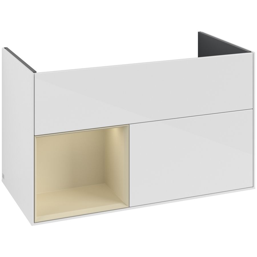Wastafelonderkast Finion 996x591x498mm G.White.L G030HJGF