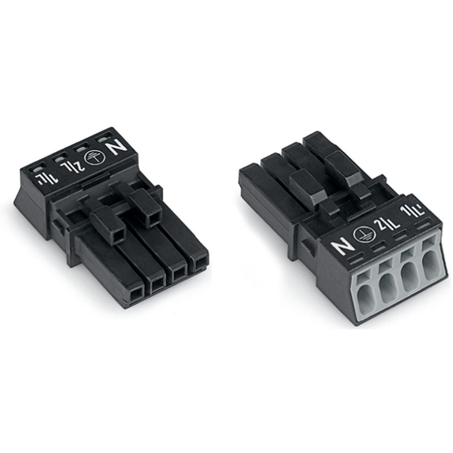 Female 4-polig Cod. A 890-204 VVE=50