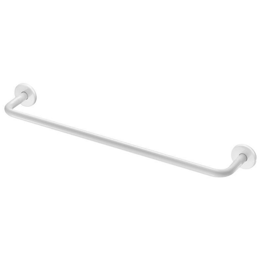 Handdoekbeugel 60cm wit epoxy
