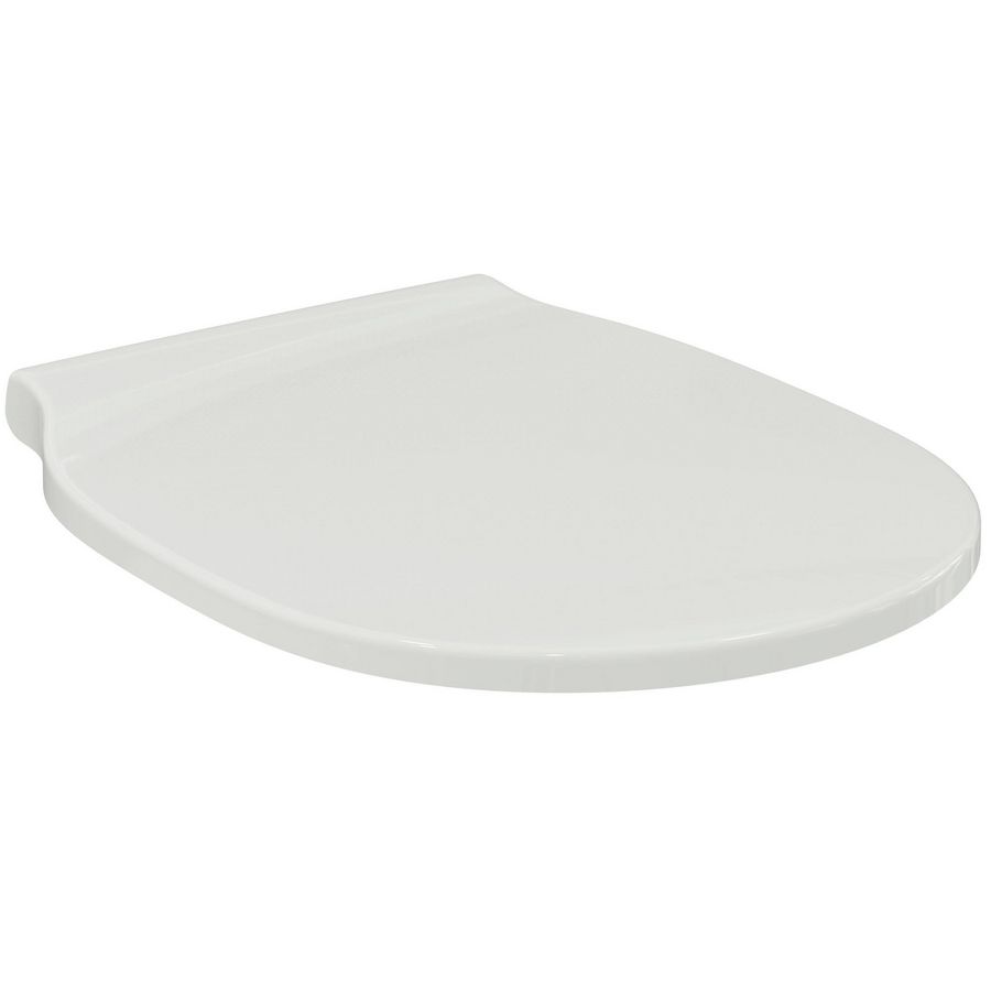 Connect Air closetzitting met deksel wit RVS scharnier