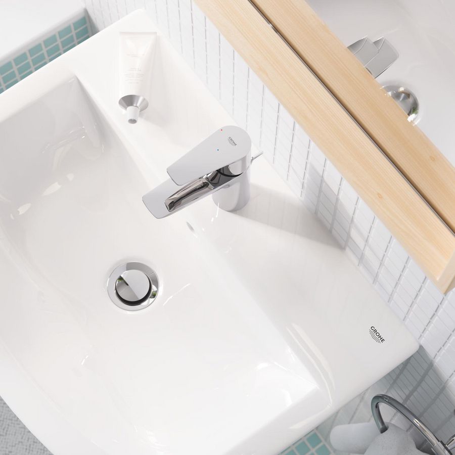 Bauedge S-size wastafelmengkraan es push open (prof)