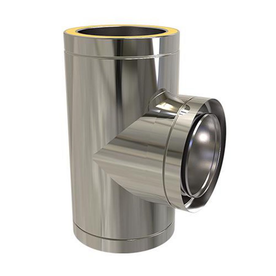 DW Ø125mm T-stuk 90°