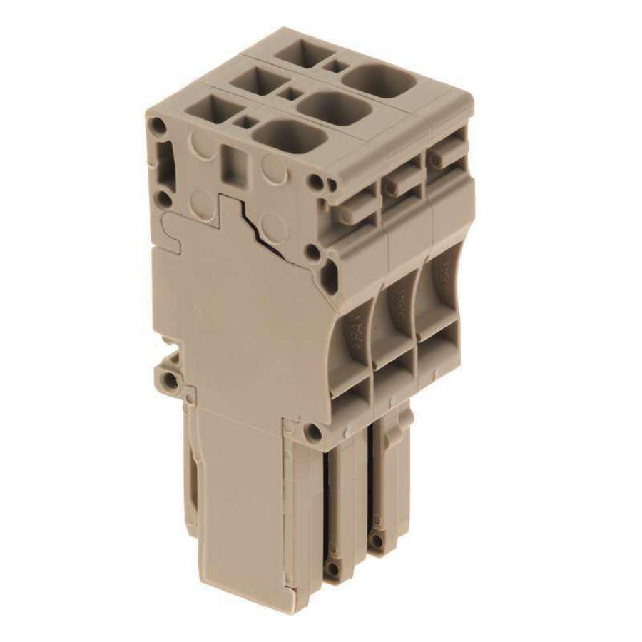 Plug (terminal) d.beige 4mm2 32 A 80 1855000000 VVE=25