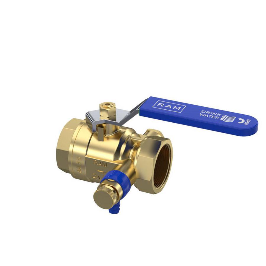 Kogelkraan S28 Premium 1"bn. DN25 aftap