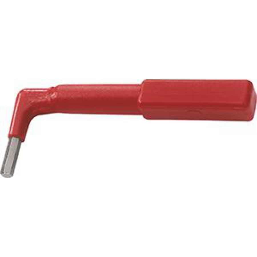Geisoleerde binnenzeskantsleutel 90° 4mm VDE 1000V