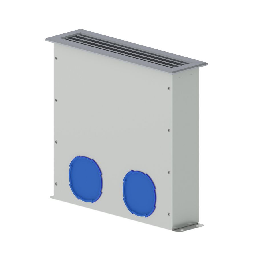 Hybalans+ vloer plenum af- en toevoer ink