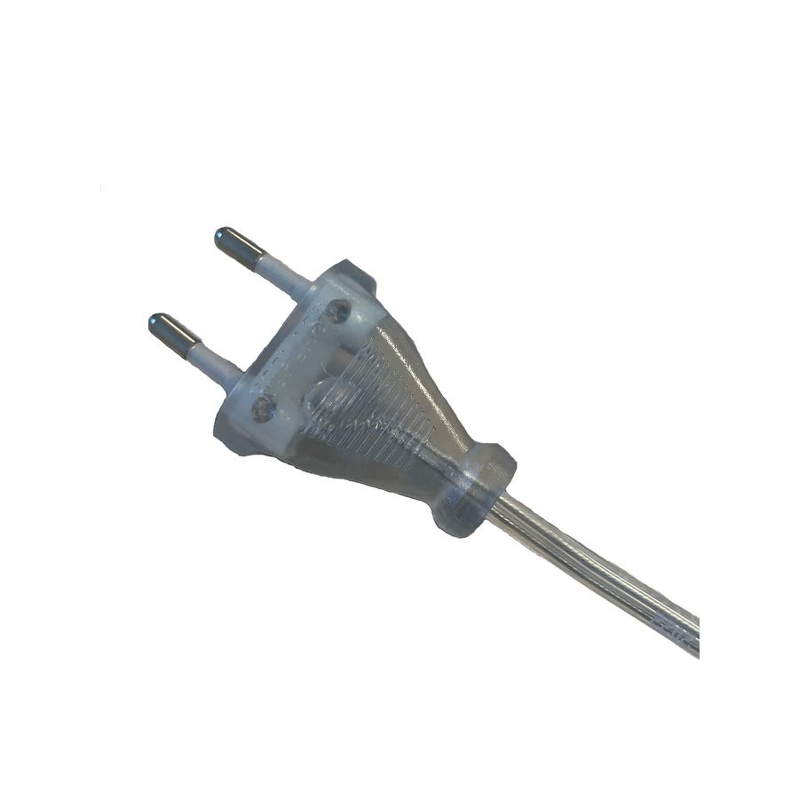 Eurosnoer FRDR 2G0,75 transparant 3m.