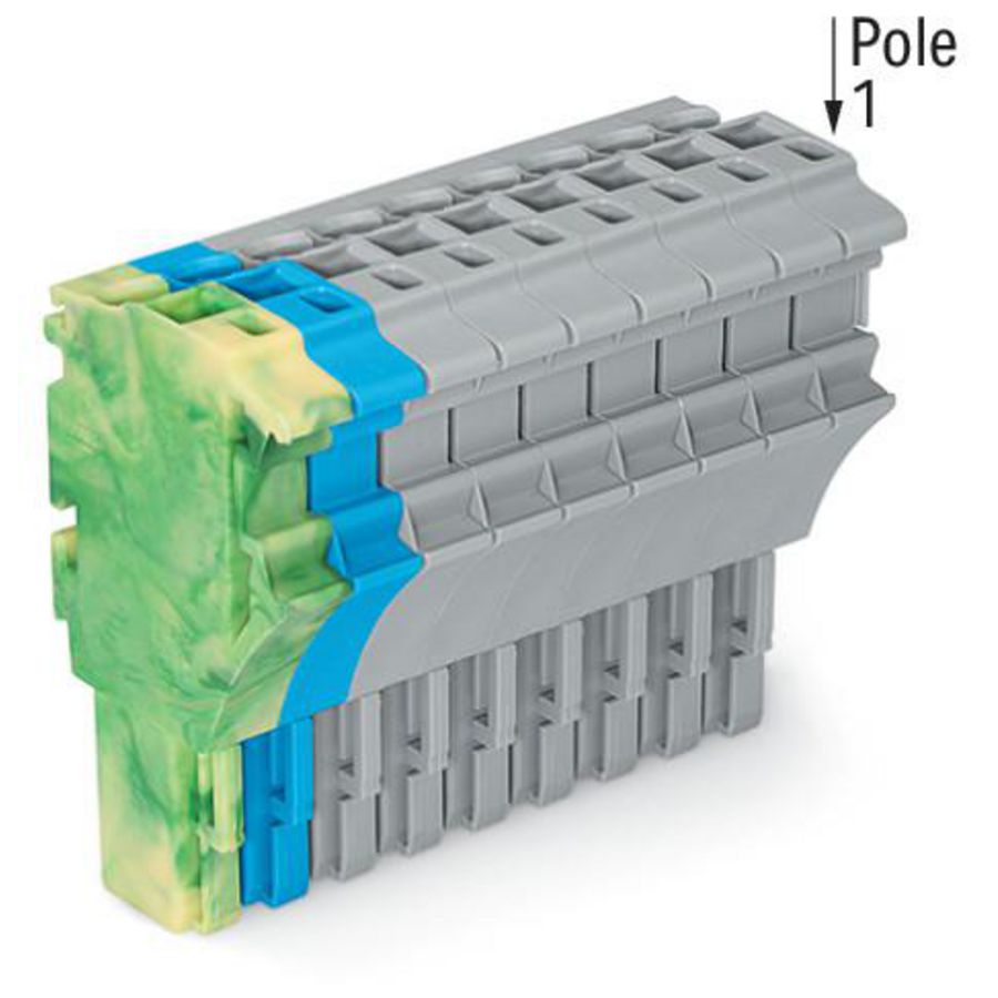 1-draads FE steker 4mm² ij 2022-110/000-039 VVE=25