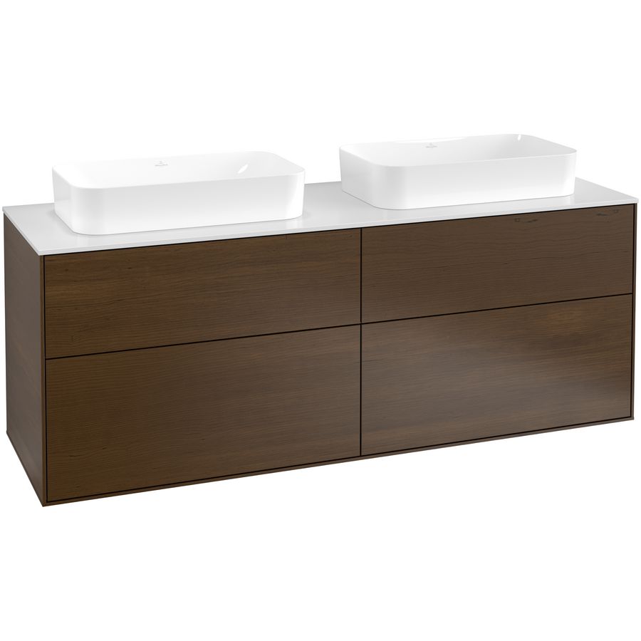 Wastafelonderkast Finion 1600x603x501mm W.Veneer F72100GN