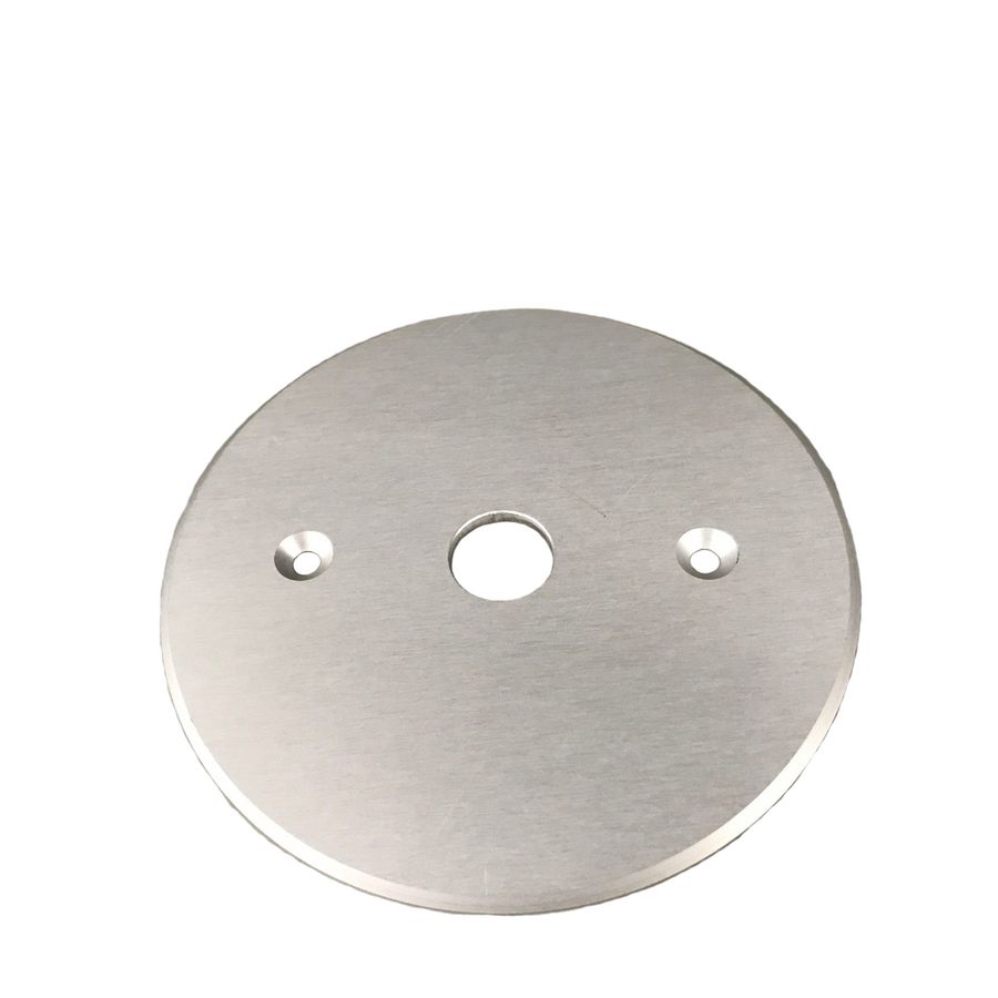 Aluminium muurplaat tbv softtouch