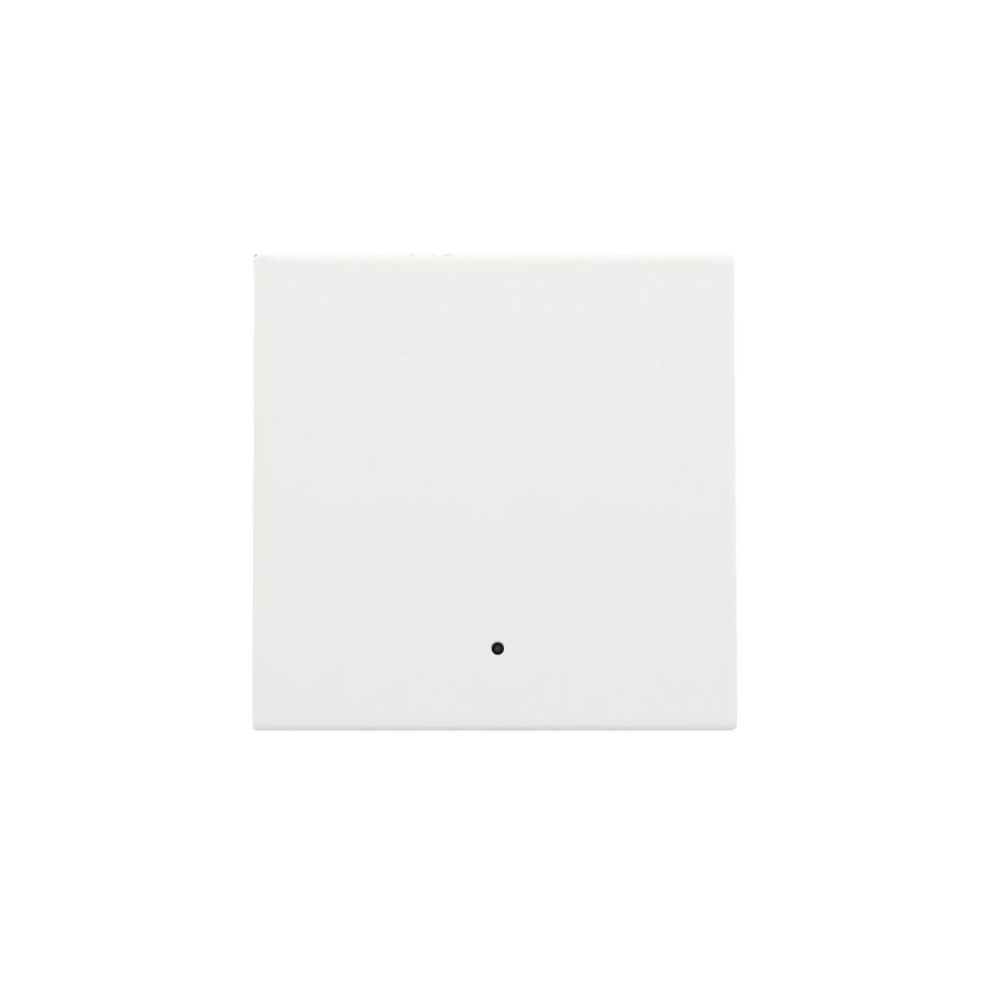 Afwerkingsset lens enkelvoudige elektr. Schakelaar white c.