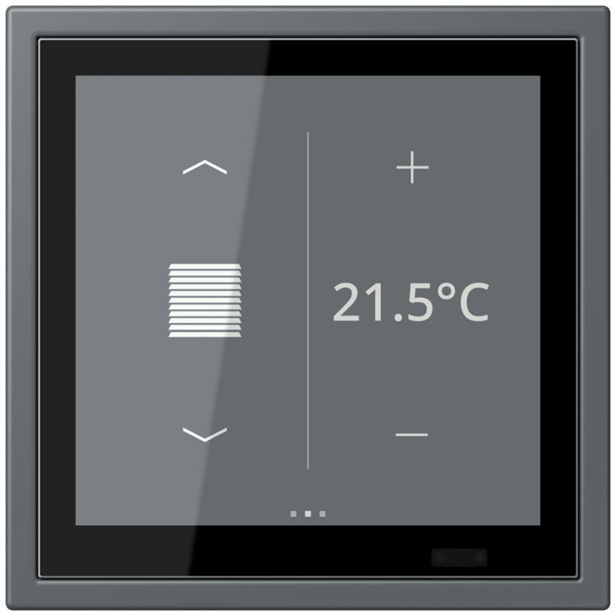 Bedieningselement slagv LC32010 KNX Touch LS Zero RCD
