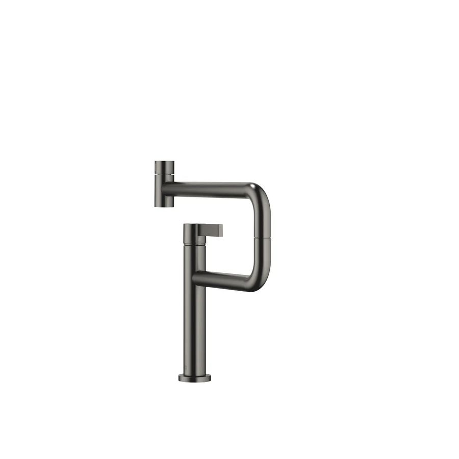 Tara Ultra PIVOT Eengreeps keukenmengkr Dark Platinum matt