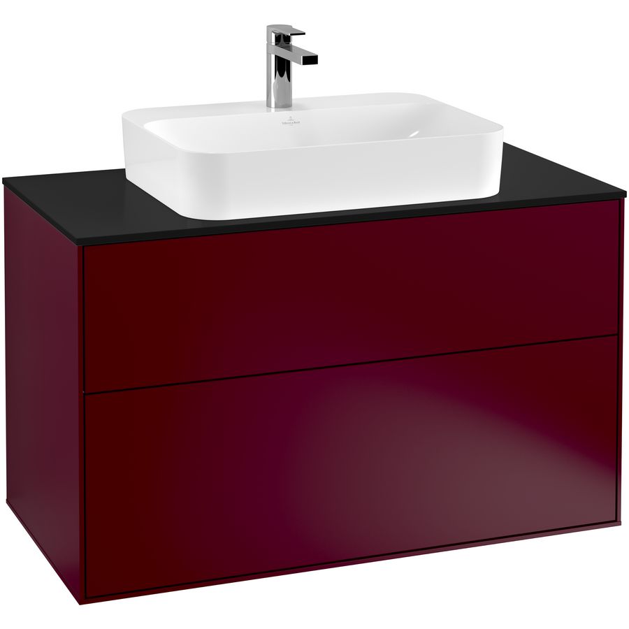 Wastafelonderkast Finion 1000x603x501mm Peony Matt Lacquer G35200HB