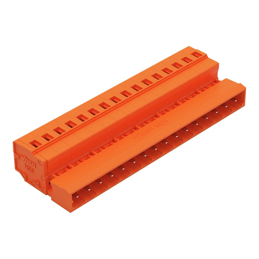 1-draads male steker 2,5mm² oranje 231-646 VVE=25