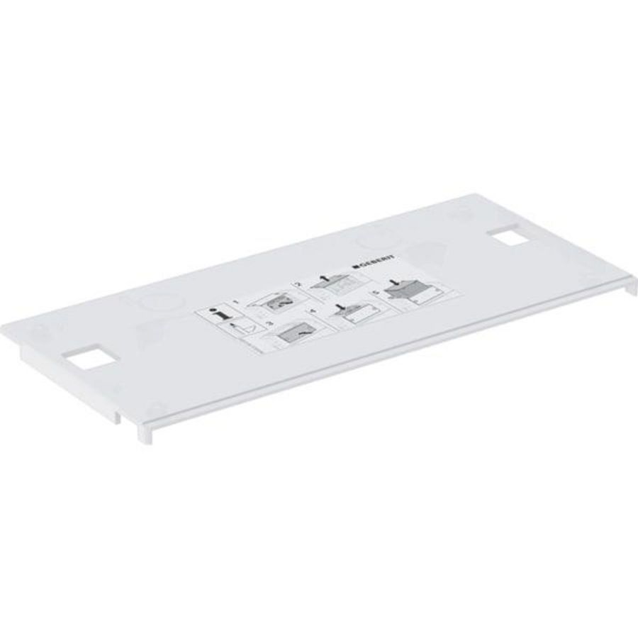 insteekplaat v inbouwreservoir Omega12 cm