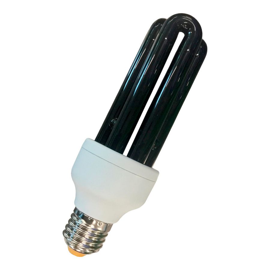 UV-lamp Tube 3U E27 240V 20W UV Blacklight blauw