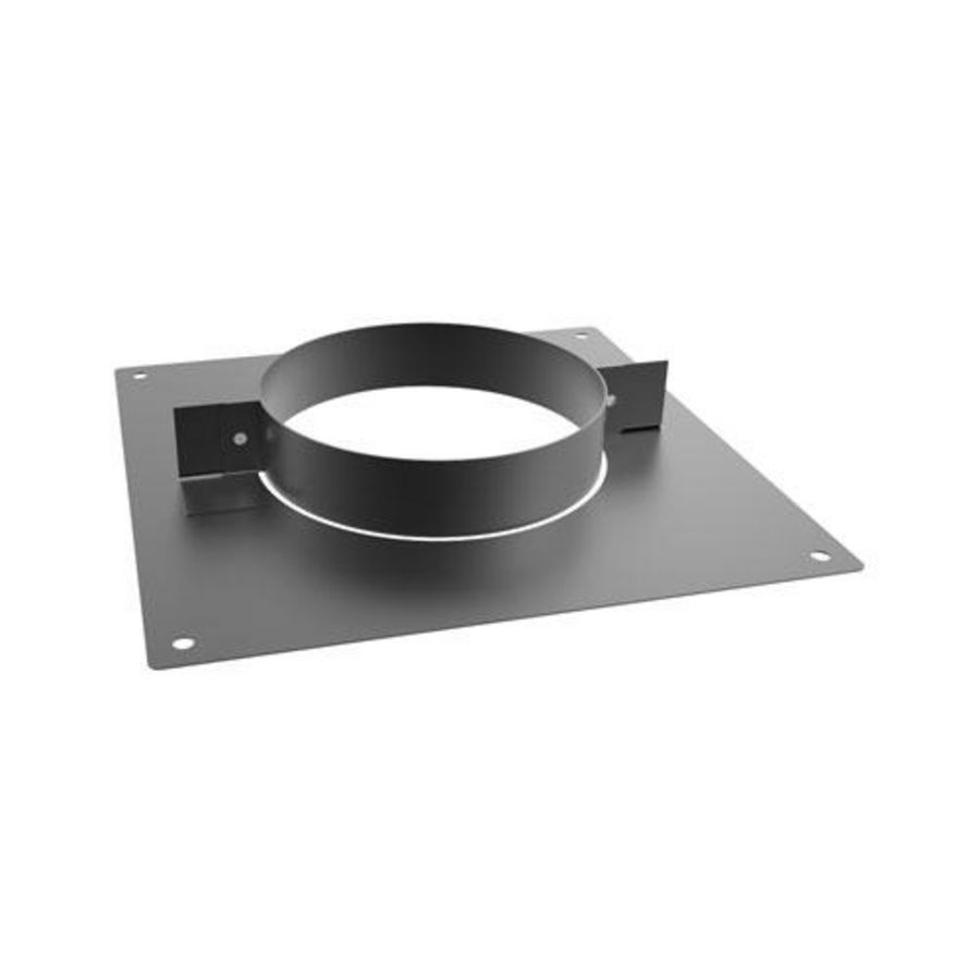 DW Ø125mm Verdiepingsondersteuning zwart