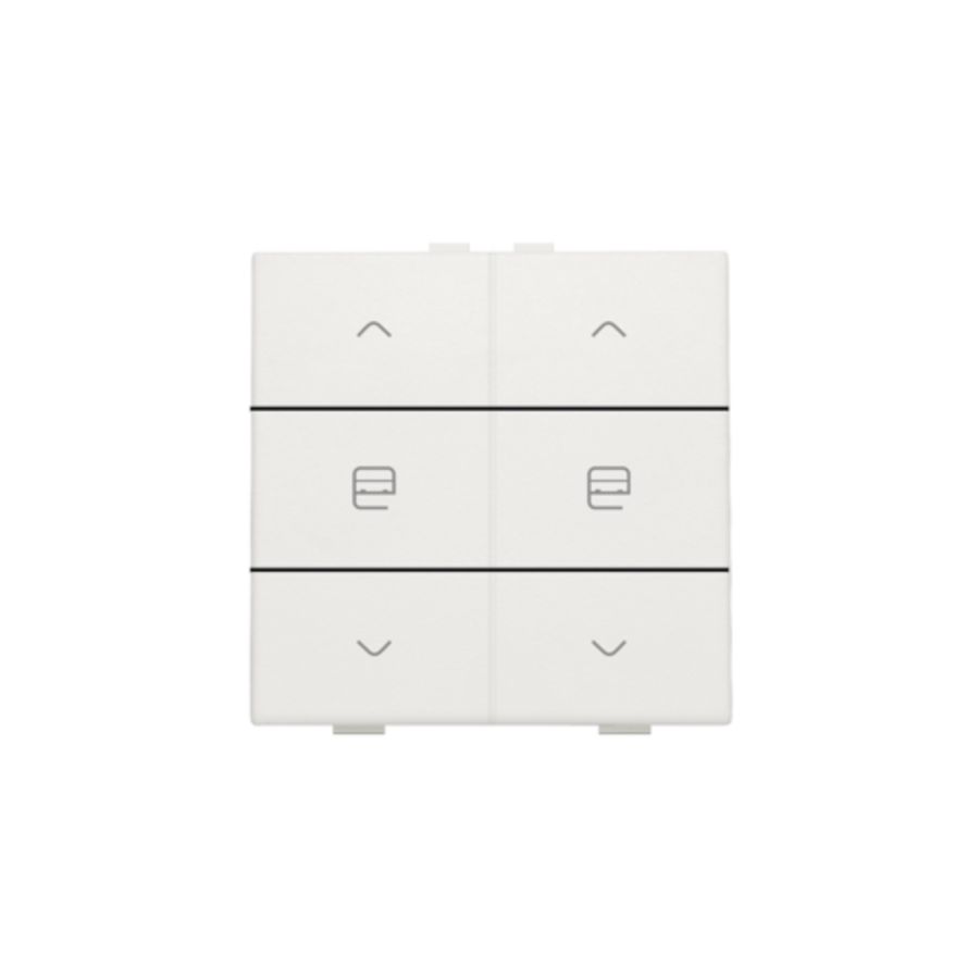 Dubbele motorsturingsbediening Home Control white