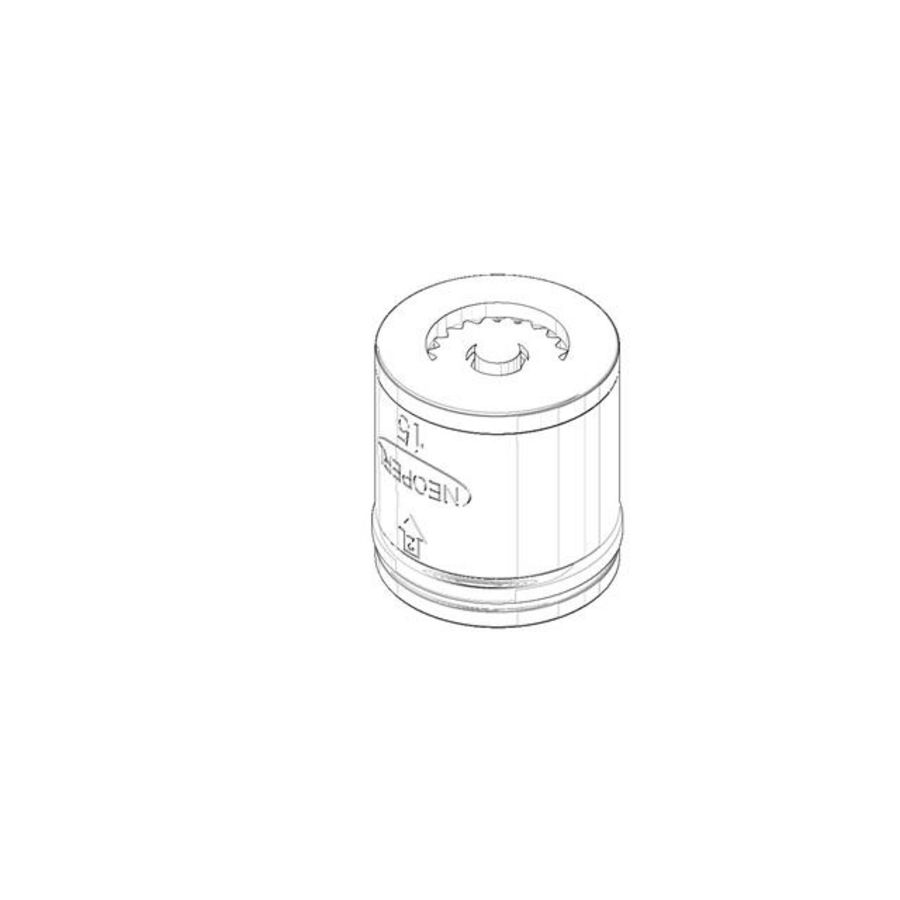 Flow limiter with back-flow prevention 8l/min. 09230104790
