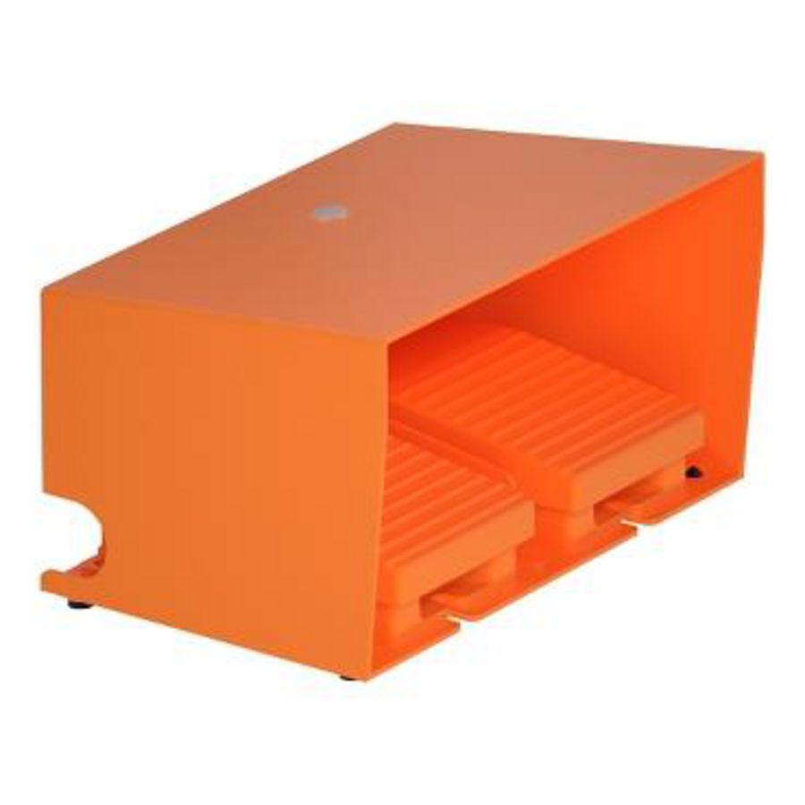 Dubbele pedaalschakelaar IP66 Met kapje Metallic Harmony XPE