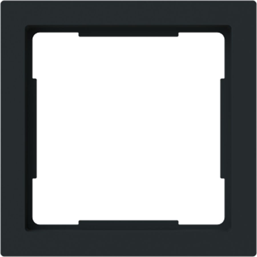 Centraalplaat overgangsplaat B-SI art-matzwart (1747 BSI-45M)