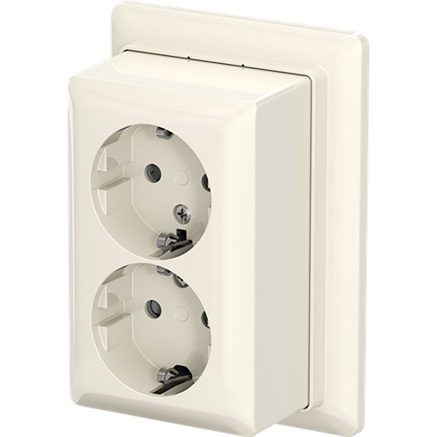 Wcd ra kv dubbel+plaat opb b-AP+ wit