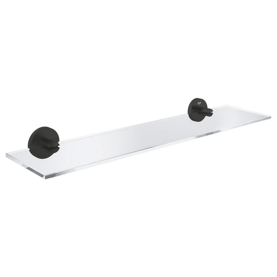Start planchet 530mm mat zwart incl. bevestiging