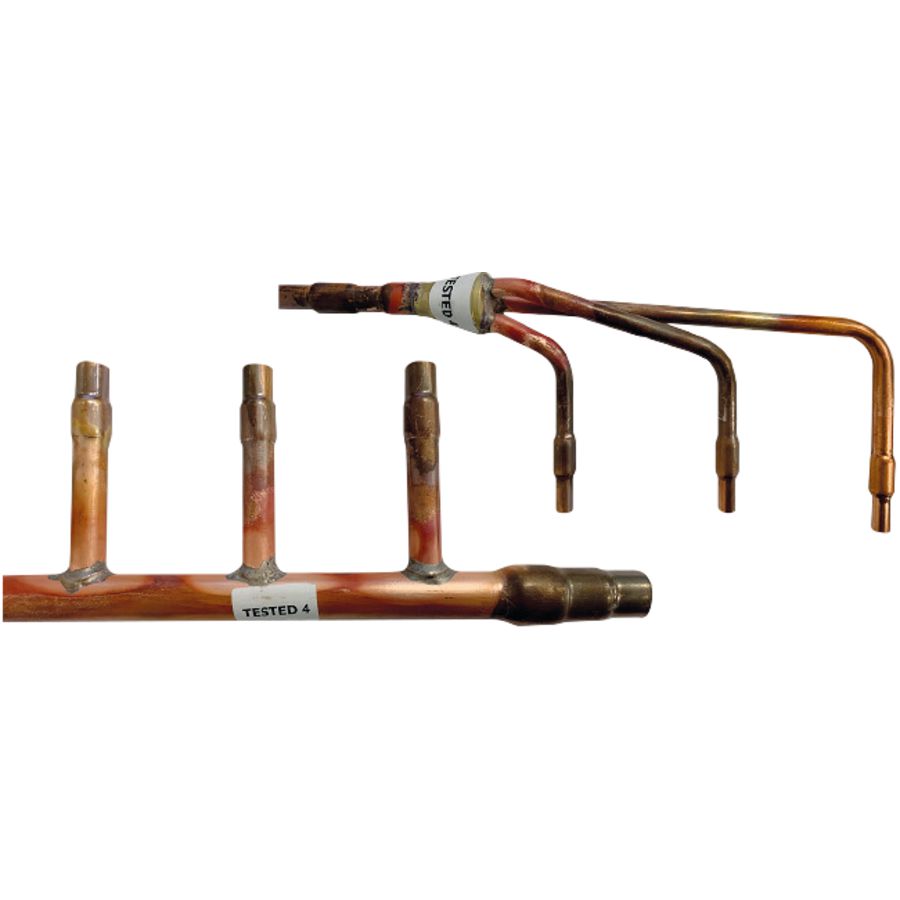 Branche pipe 3-weg t.b.v. 2-pijps