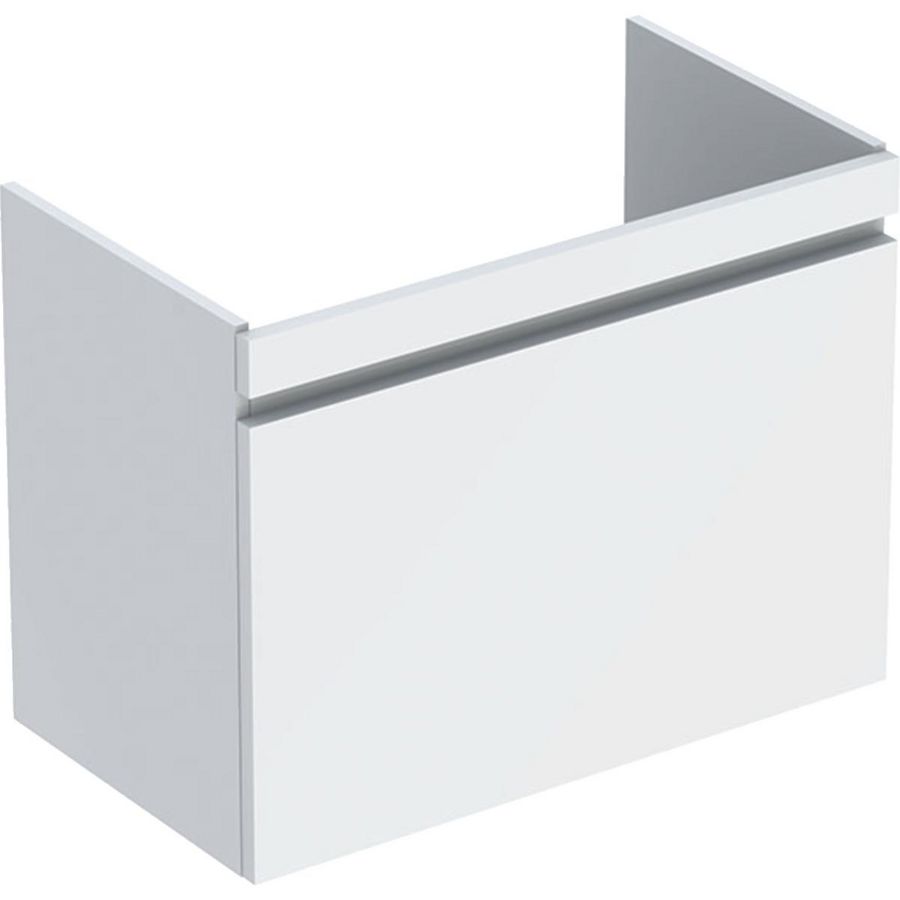 Renova Plan wastafel onderkast + lade 85cm wit hoogglans