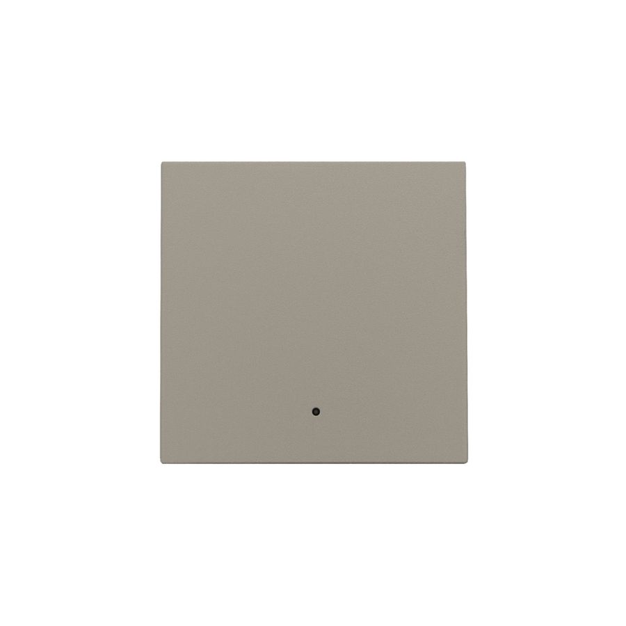 Afwerkingsset lens enkelvoudige elektr. Schakelaar bronze
