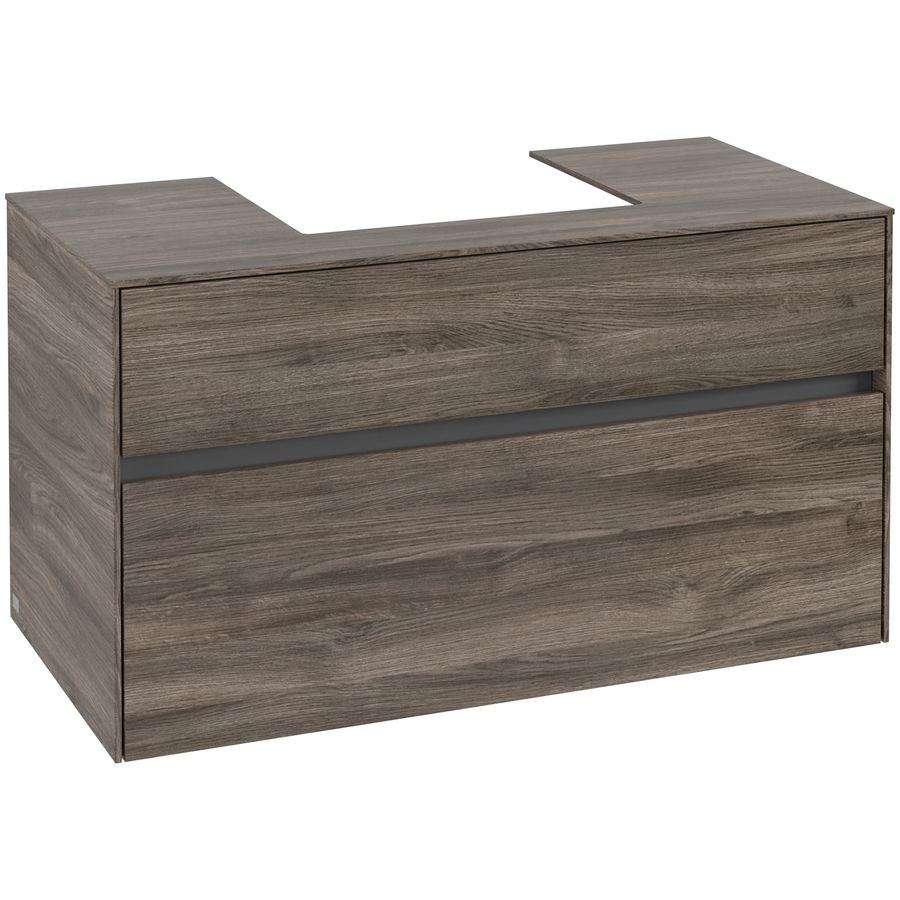 Wastafelonderkast Collaro 1000x548x500mm Stone Oak C01600RK