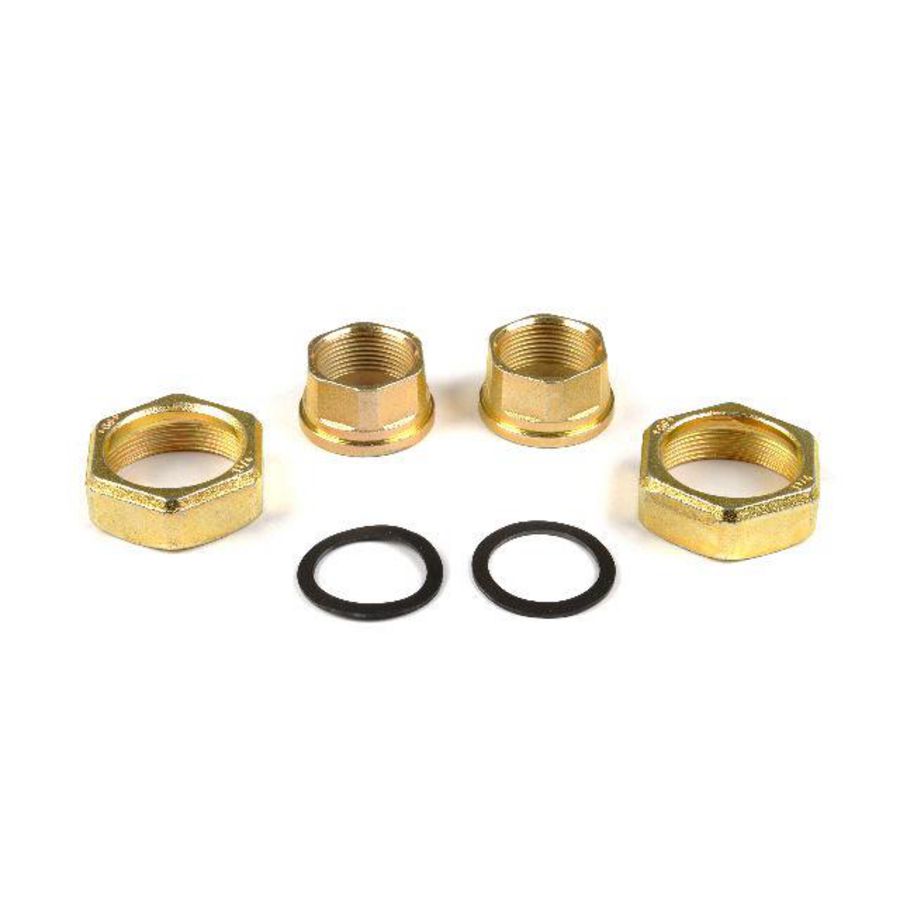 Pompkoppeling  set 1"1/4x2" met pakk.