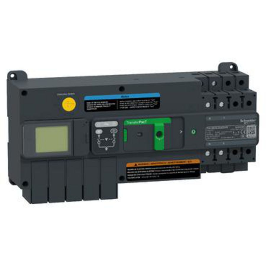 32A 2P HMI LCD Transfer Switch TransferPacT Active Automatic