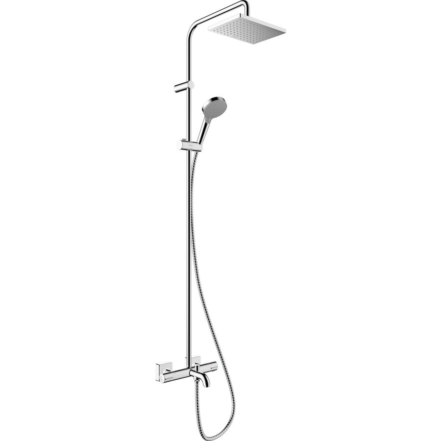 Vernis Shape Showerpipe+badthermostaat Eco Smart