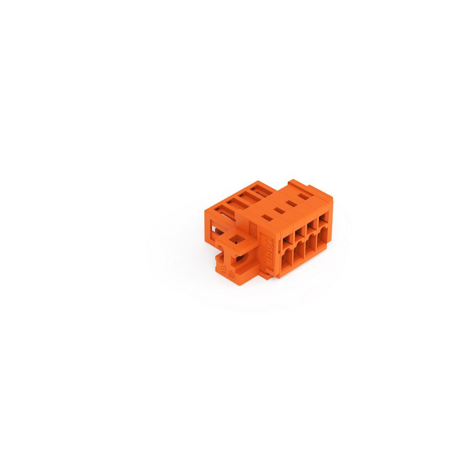 1-draads male steker 1,5mm² oranje 734-334/019-000 VVE=50