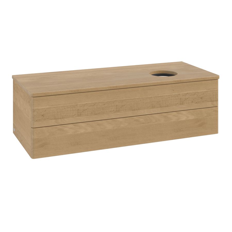 Wastafelonderkast Antao 1200x360x500mm Honey Oak K23011HN