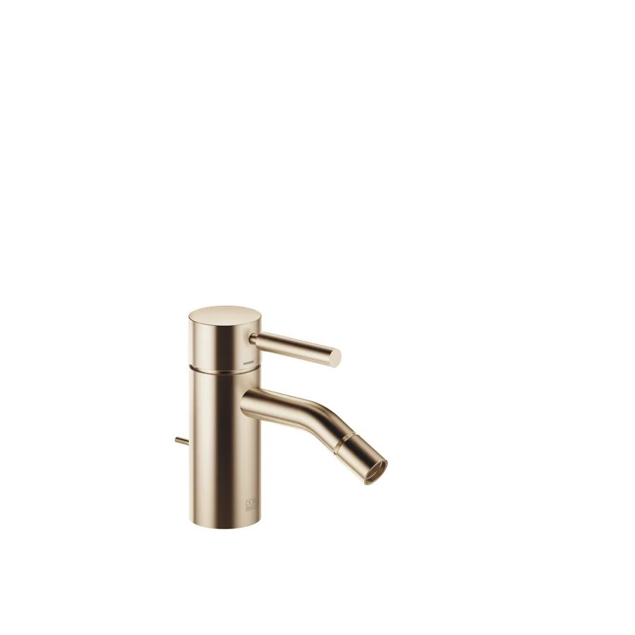 META Bidet eengreepsmengkraan afvoer. Light Gold gebors.