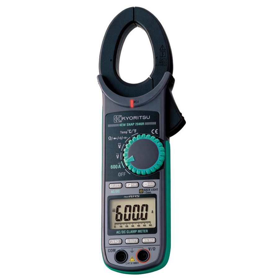 Digitale TRMS stroomtang, 600A AC/DC, CAT-IV